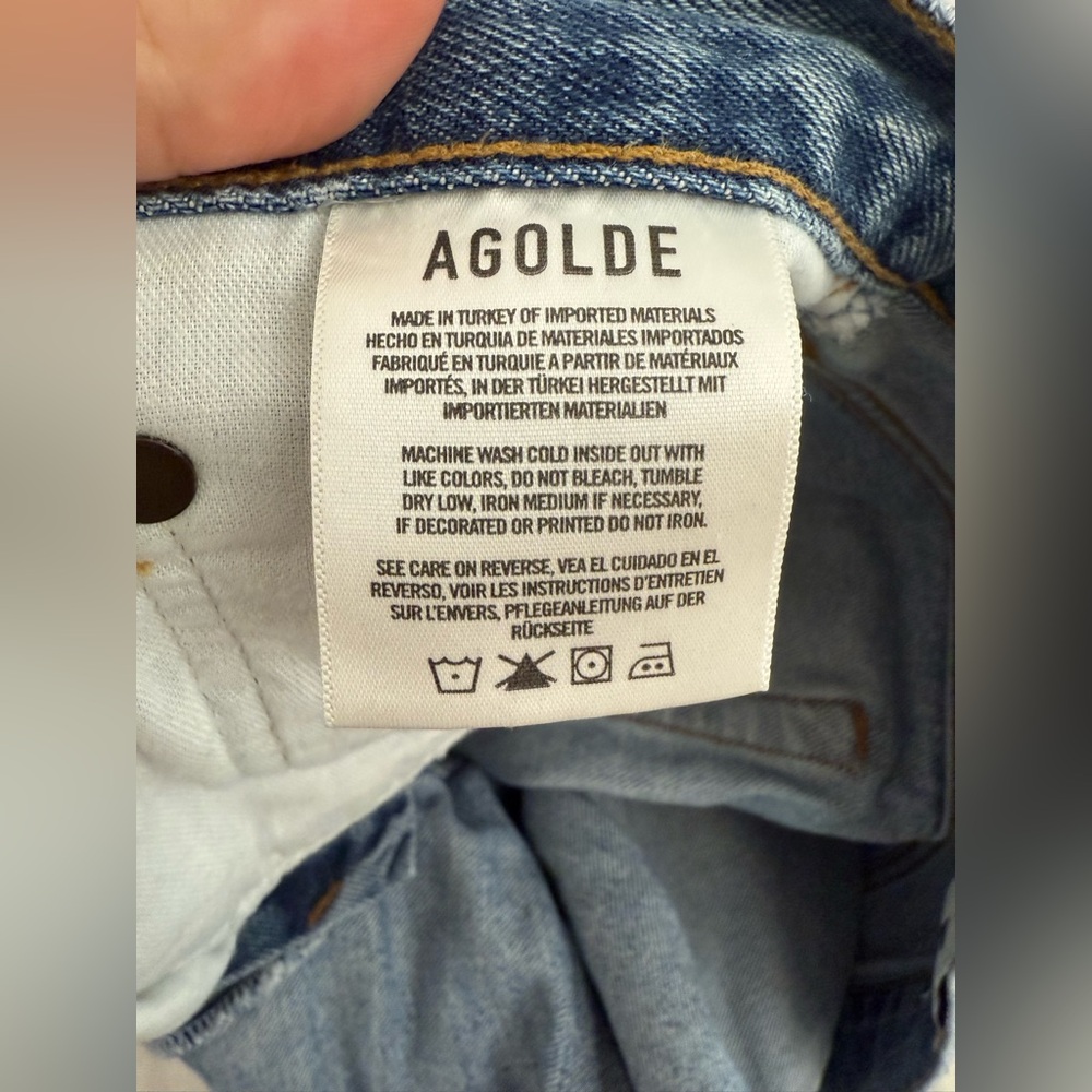 Agolde Riley Shorts - Picture 5 of 6